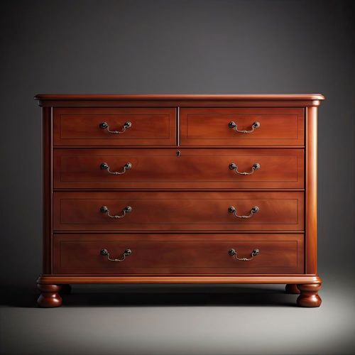 wooden chest of drawers