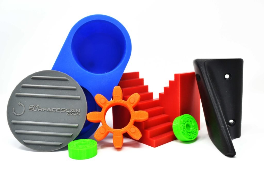 An image showing the finish of FDM printed parts