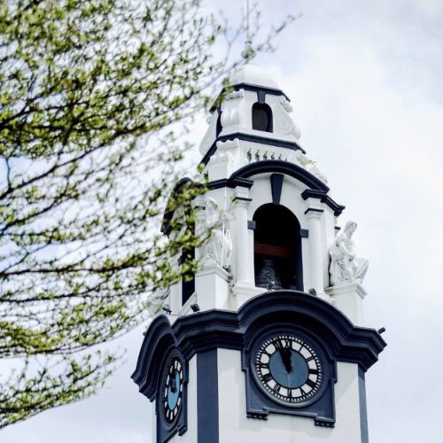 3D measuring a clock tower