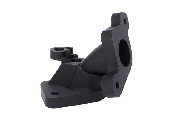 abrasion resistant plastic part from manifold