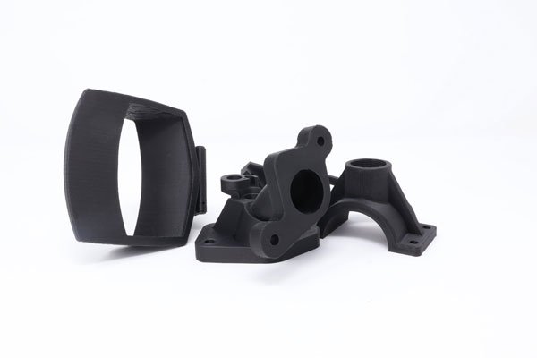 Nylon parts printed with FDM machines