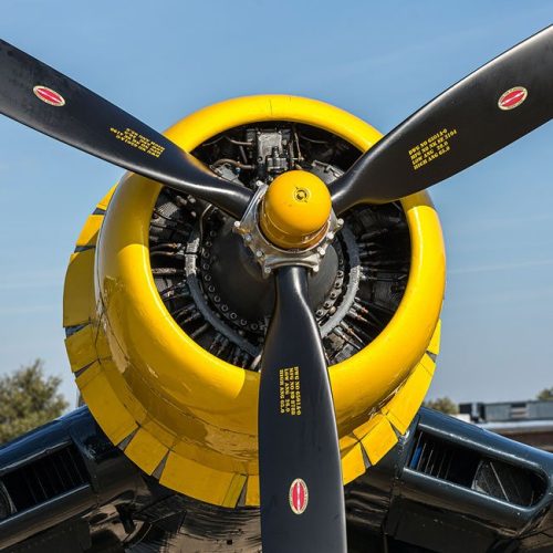 a stationary propeller