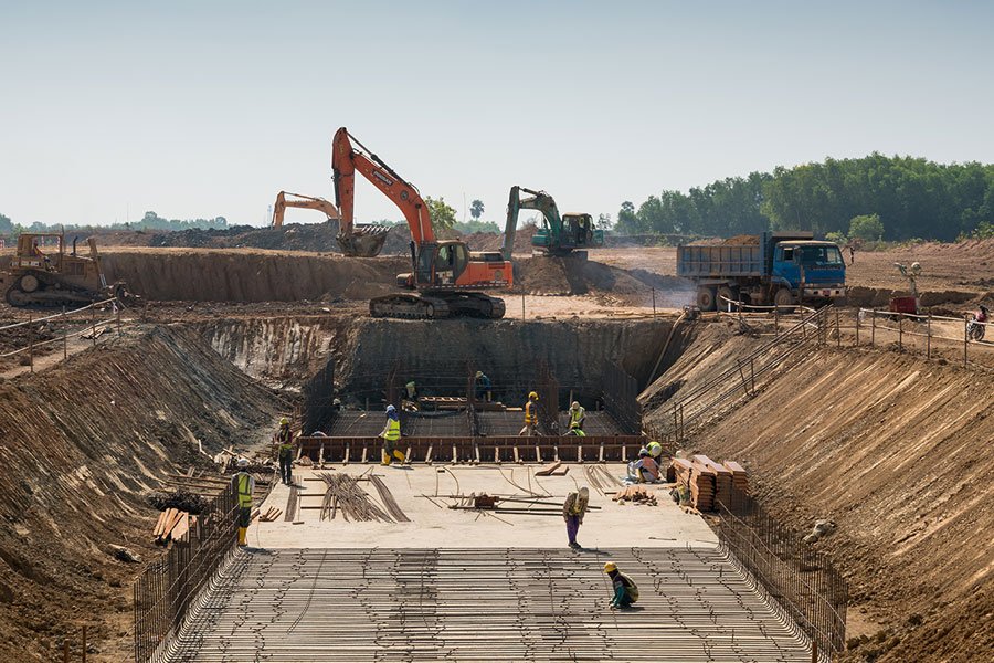 a mining site preparing for data capture