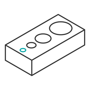 diagram showing minimum hole size for a successful print